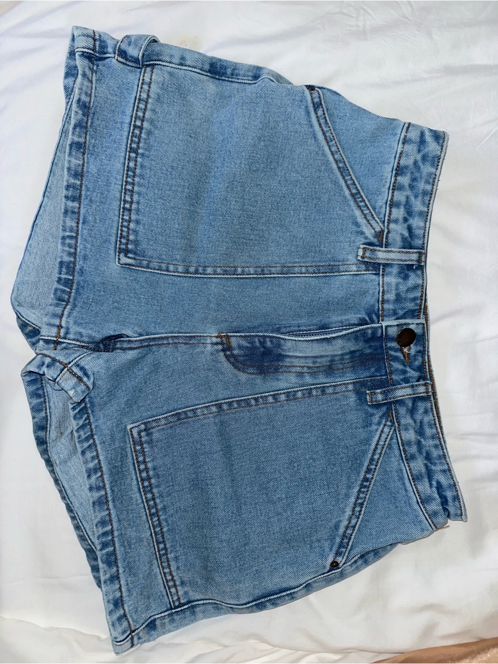 Billabong Light Blue Denim Shorts